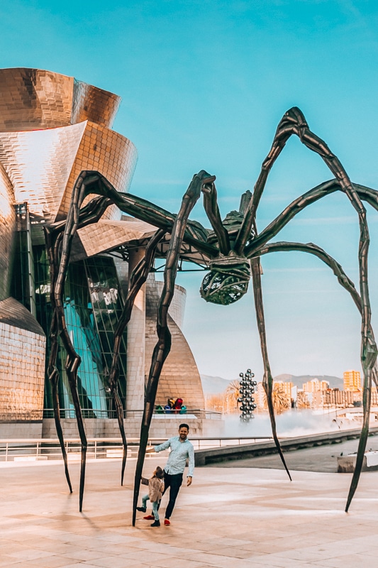 Bilbao with kids, Guggenheim Museum