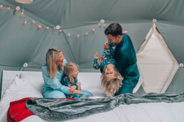 luxury glamping with kids